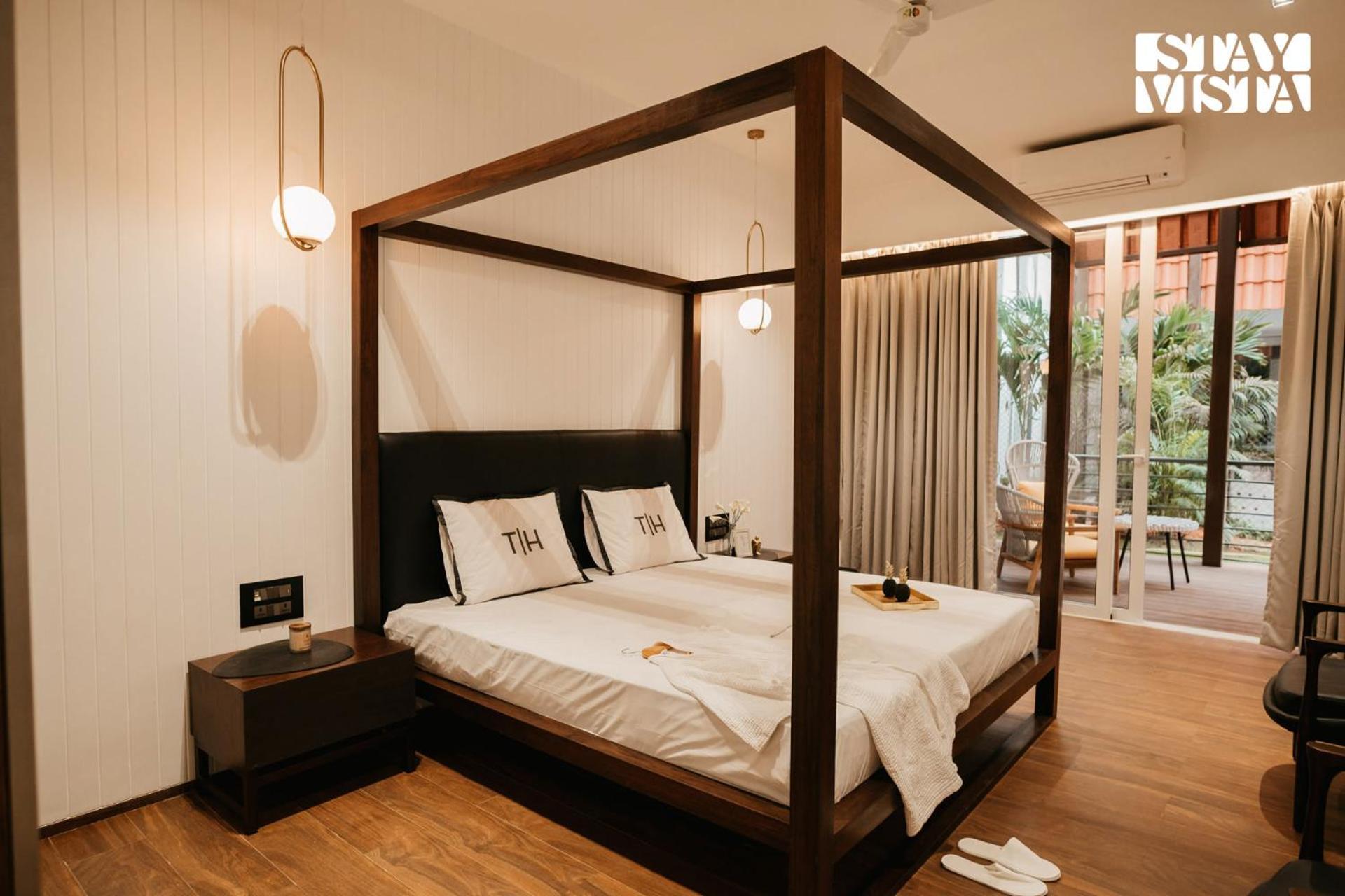Stayvista At Tellado Bellagio With Infinity Pool Siolim Exteriör bild