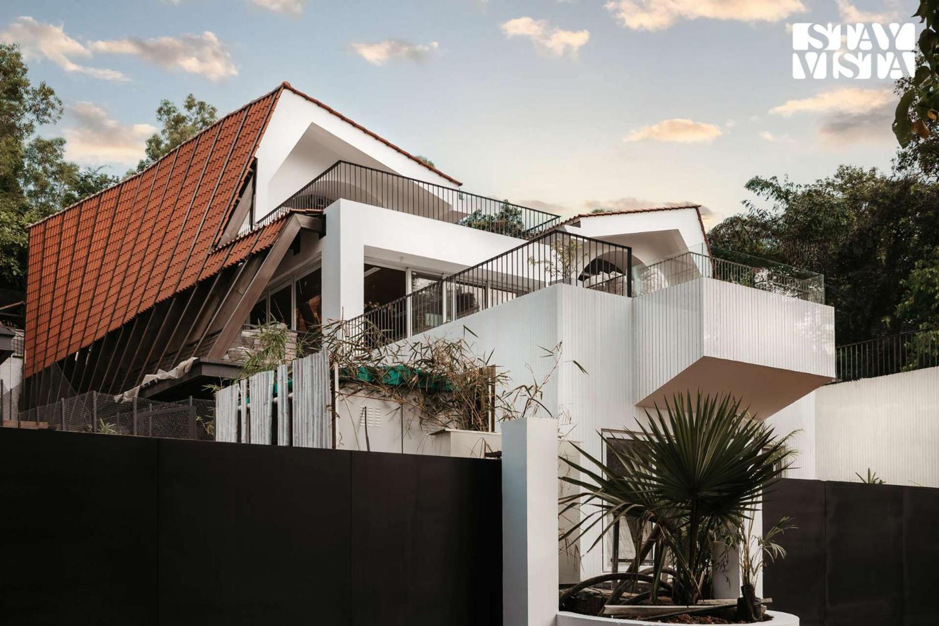 Stayvista At Tellado Bellagio With Infinity Pool Siolim Exteriör bild